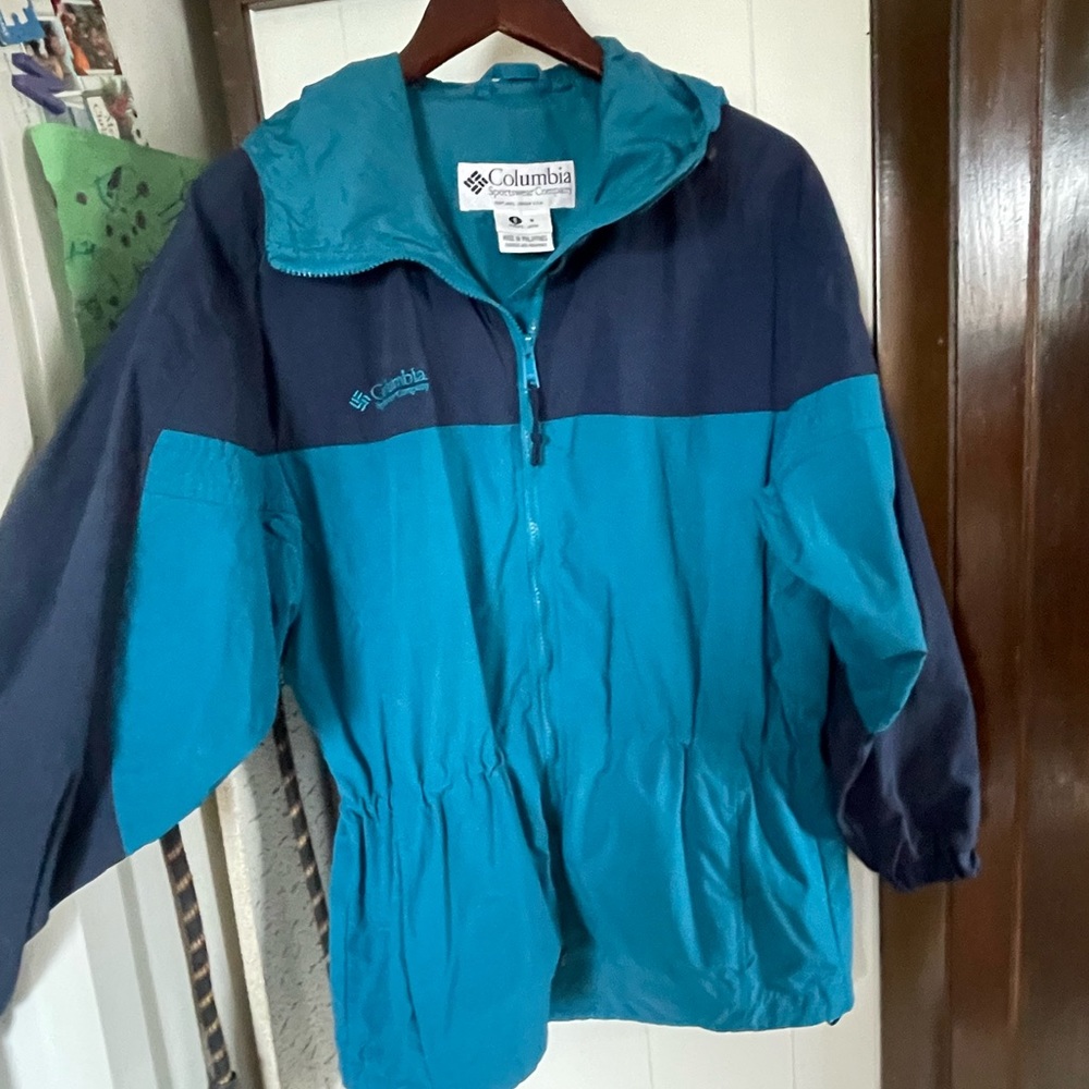 Vintage 90s Columbia Women’s Hooded Jacket Small